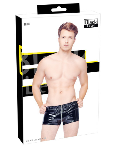 Boxer Short VINYL ZIP Noir  Couleur principale:Noir
