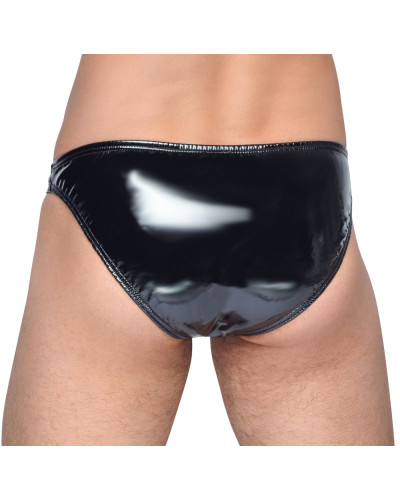 Slip VINYL OPEN Noir  Couleur principale:Noir
