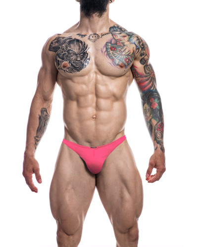 Slip sexy Brazilian Rose  Couleur principale:Rose