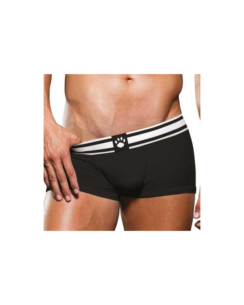 Boxer Trunk Prowler Noir-Blanc  Couleur principale:Noir Couleur secondaire:Blanc