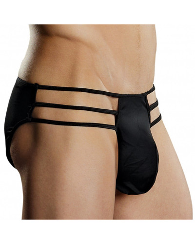 Slip Cage Brief Noir  Couleur principale:Noir