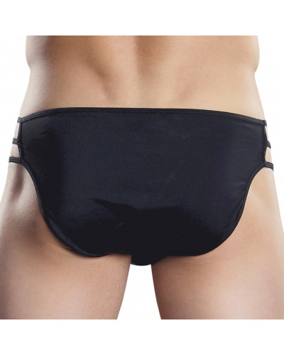 Slip Cage Brief Noir  Couleur principale:Noir