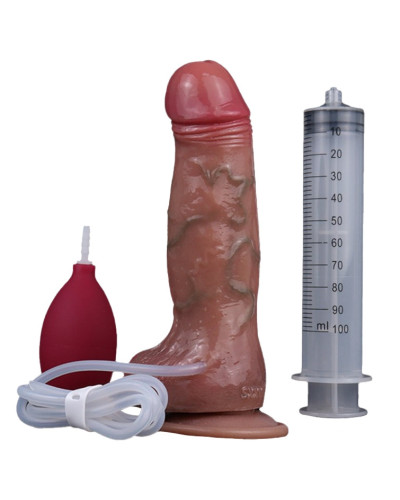 Gode Éjaculateur Skinnier Mario 14 x 4.6cm Marron 