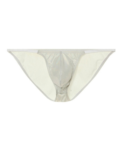 Slip sexy Shiny Line Argenté  Couleur principale:Gris