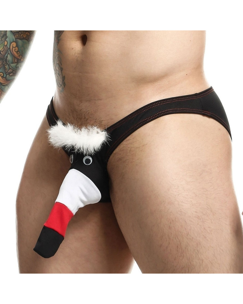 Slip sexy Toucan Noir  Couleur principale:Noir