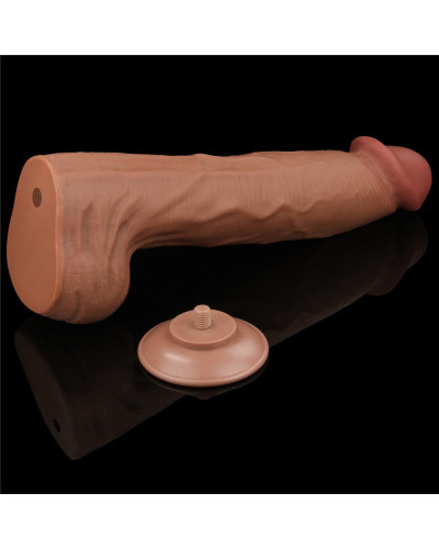 Gode Sliding Skin 27 x 6.5cm Marron 