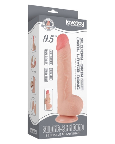 Gode Sliding Skin 18 x 4.7cm 