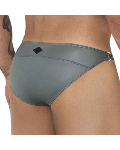 Slip effet mouillé GLACIER Gris-Vert  Couleur principale:Gris Couleur secondaire:Vert