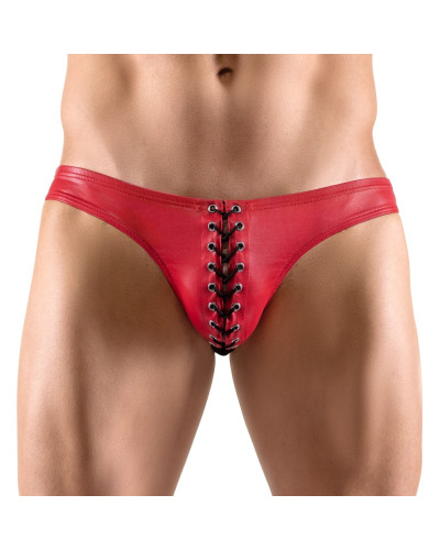 Slip avec cordon Zonio Rouge  Couleur principale:Rouge