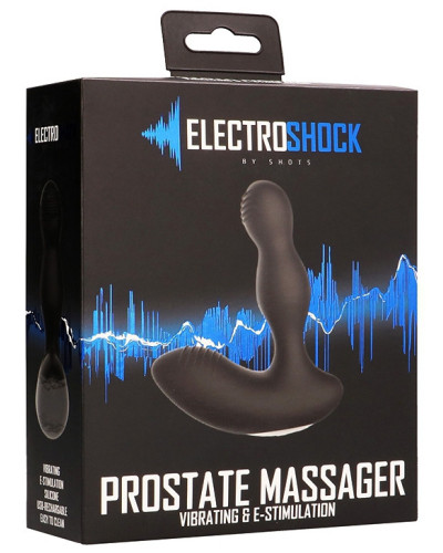 Stimulateur de prostate Electroshock 12 x 3.9cm 