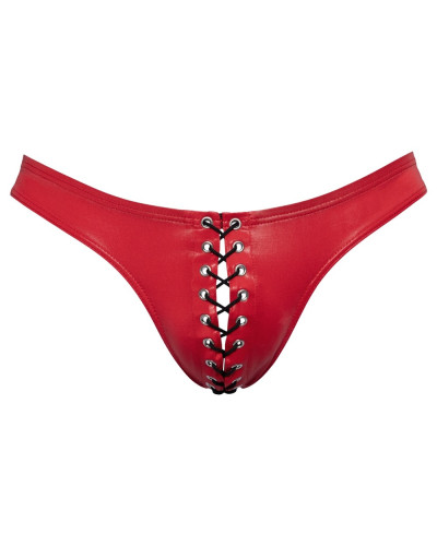Slip avec cordon Zonio Rouge  Couleur principale:Rouge