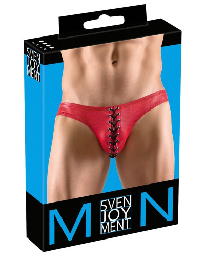 Slip avec cordon Zonio Rouge  Couleur principale:Rouge