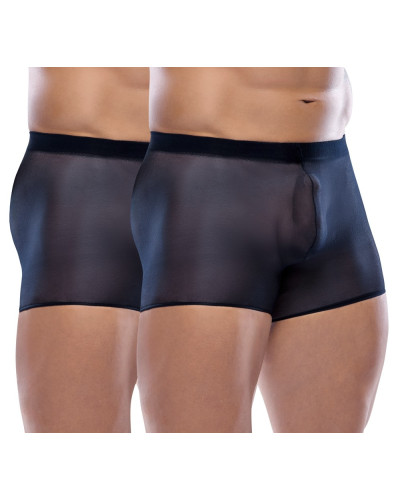 Pack de 2 Boxers jetables Taille:S/L Couleur principale:Noir