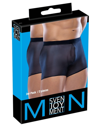 Pack de 2 Boxers jetables Taille:S/L Couleur principale:Noir