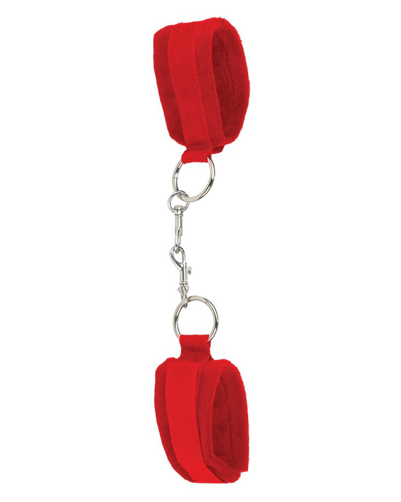 Menottes Scratch Rouges 
