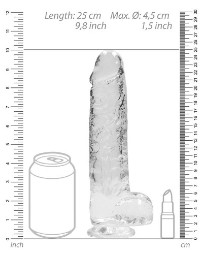 Gode Crystal Clear 19 x 4.5cm Transparent 