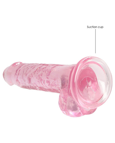 Gode Crystal Clear 14 x 3.5cm Rose 