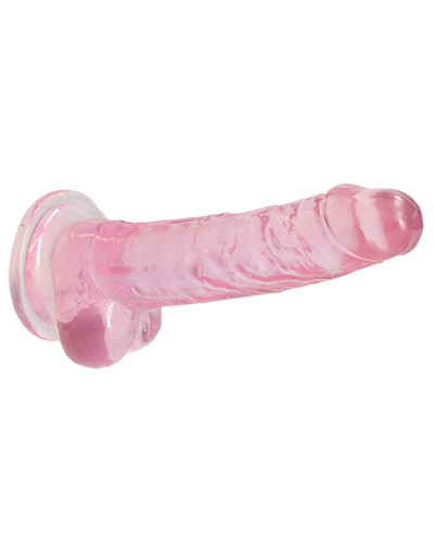 Gode Crystal Clear 14 x 3.5cm Rose 