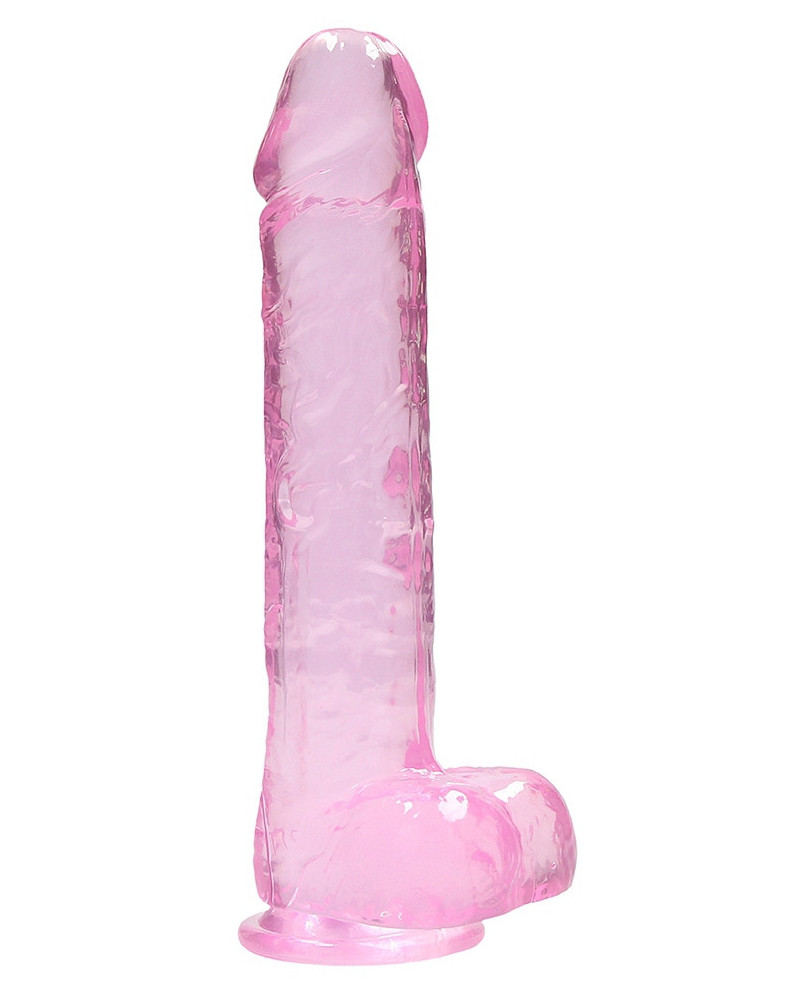 Gode Crystal Clear 19 x 4.5cm Rose 