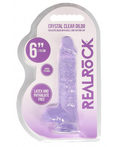 Gode Crystal Clear 12 x 3cm Violet 