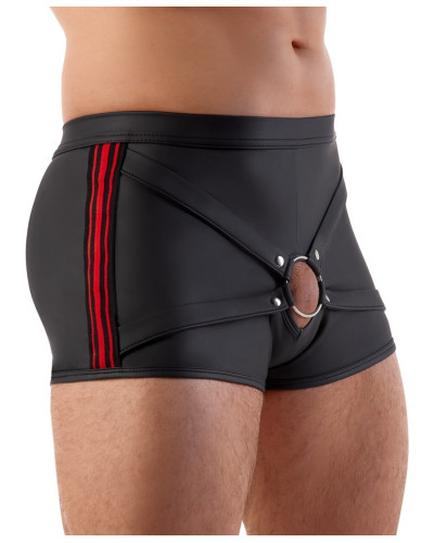 Boxer avec cockring RINGO Noir  Couleur principale:Noir