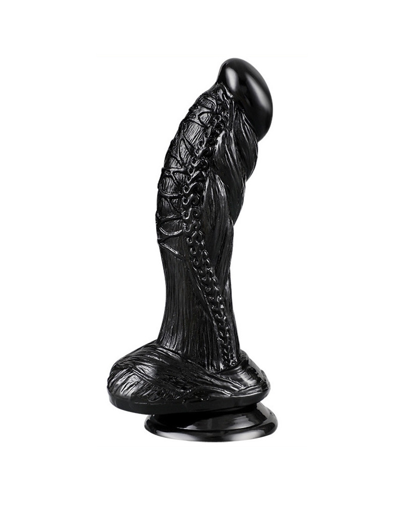 Gode Monster Seemus 15 x 4.5cm Noir 