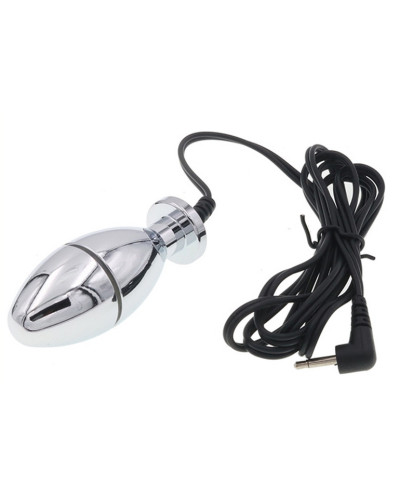 Plug Électro Bipolar Silver 7 x 2.5cm 