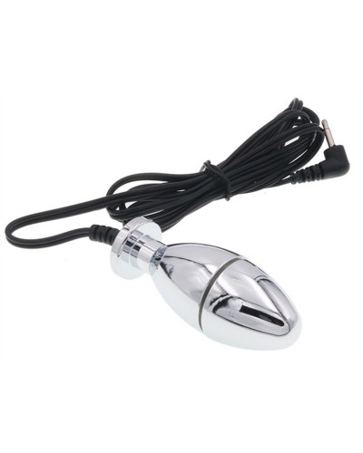 Plug Électro Bipolar Silver 7 x 2.5cm 