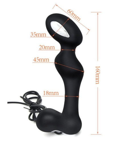 Stimulateur de prostate Electrik Probe 14 x 3cm 