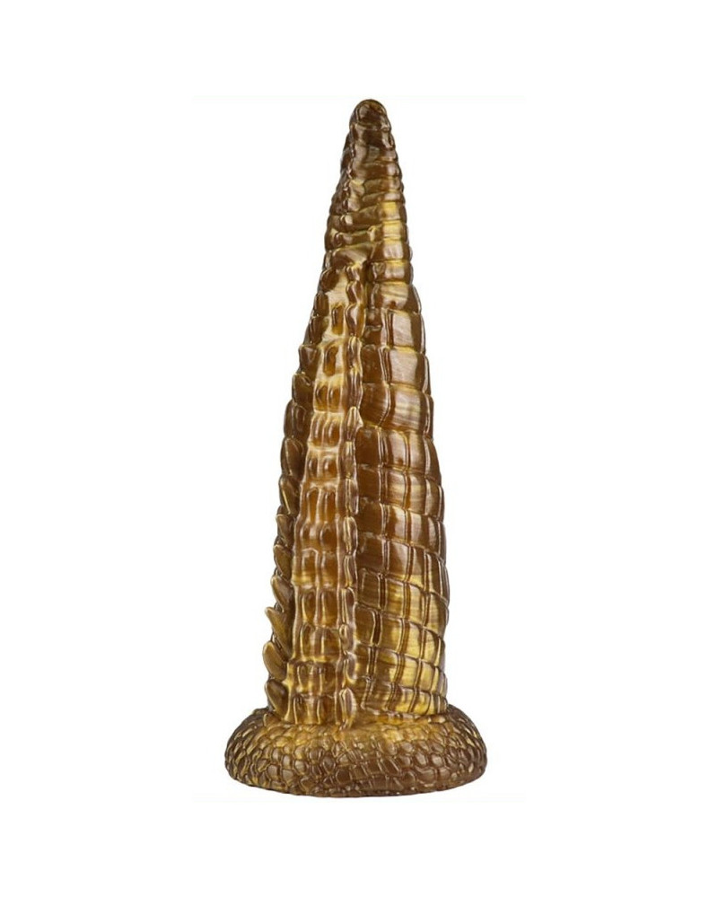 Gode Monster Dicknosaur M 20 x 5.5cm Doré 