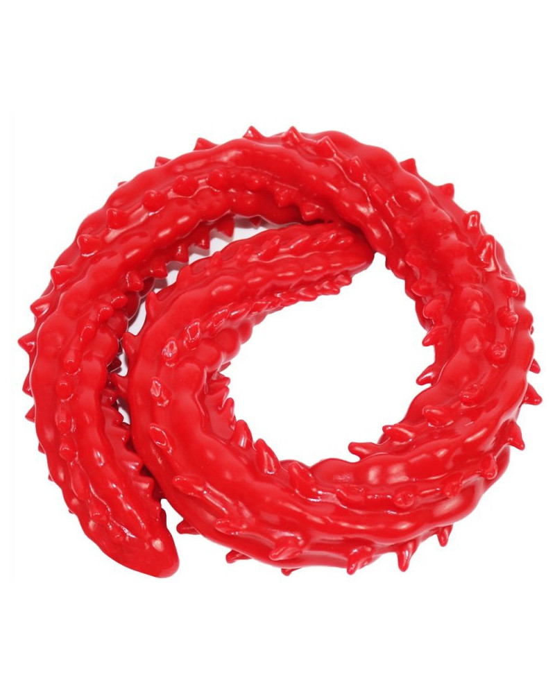 Gode long Barded 60 x 4cm Rouge 