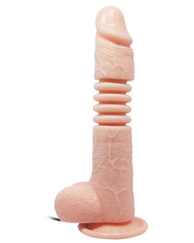 Gode vibrant à poussée Thunder Up 17 x 4cm 