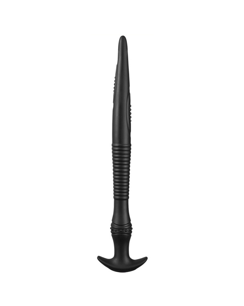 Gode long silicone VIKAELIS L 45 x 4.5cm Noir 