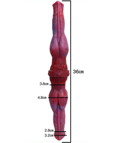 Double gode Duo Dragon 35 x 4.8cm 