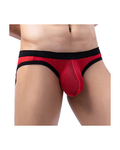 Slip Clipo Rouge-Noir  Couleur principale:Rouge Couleur secondaire:Noir