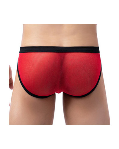 Slip Clipo Rouge-Noir  Couleur principale:Rouge Couleur secondaire:Noir