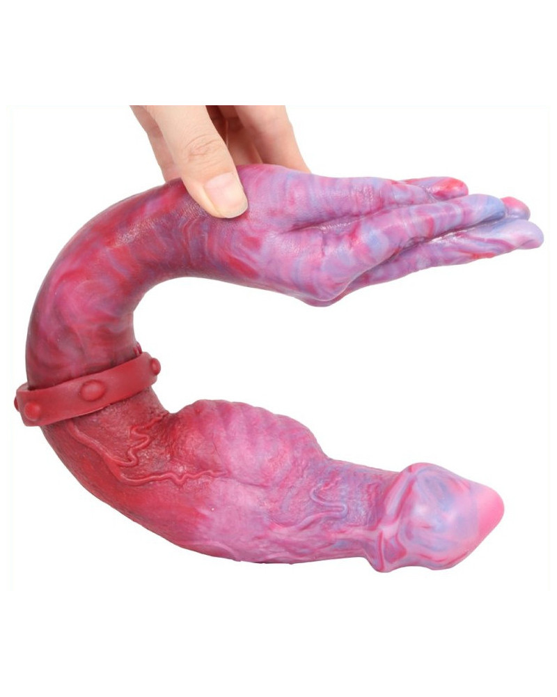 Double gode Duo Hand Monster 42 x 6cm 
