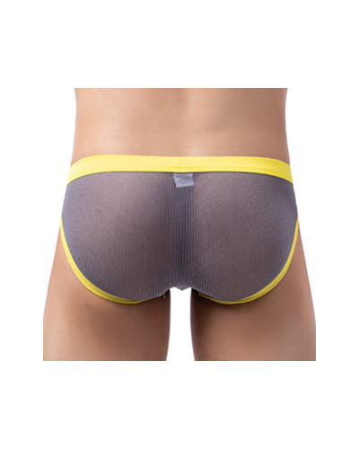 Slip Clipo Gris-jaune  Couleur principale:Gris Couleur secondaire:Jaune