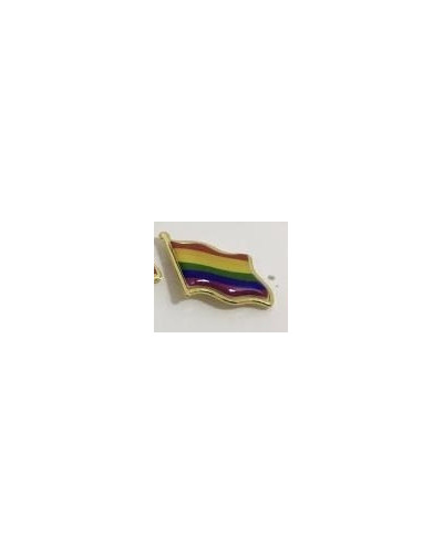 Pin's Drapeau LGBT en métal 