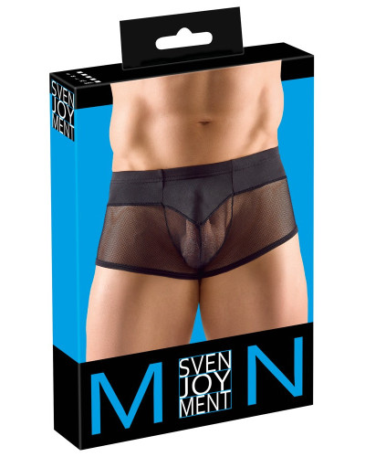 Boxer fin Netho Noir  Couleur principale:Noir