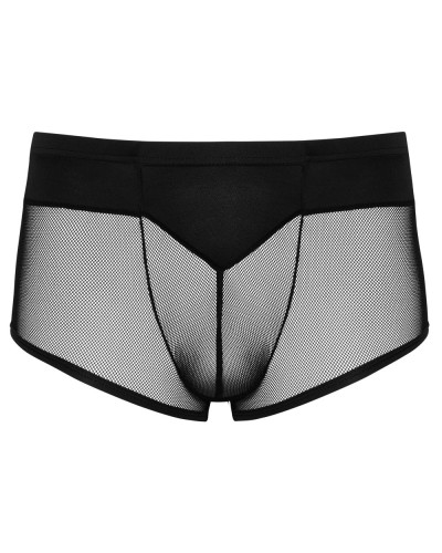 Boxer fin Netho Noir  Couleur principale:Noir