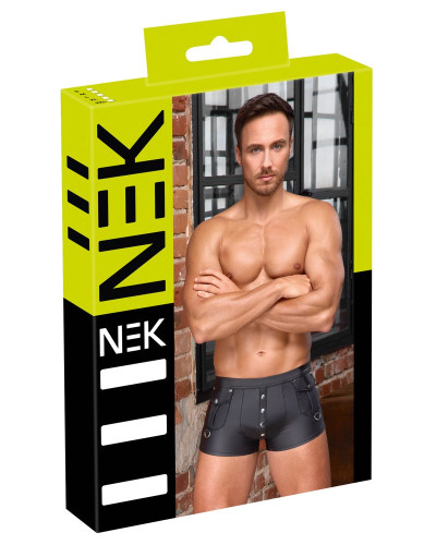 Boxer Lessio Trunk Noir  Couleur principale:Noir