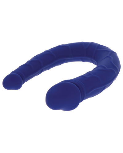 Mini Double gode U-Shape 11 x 3.1cm Bleu 