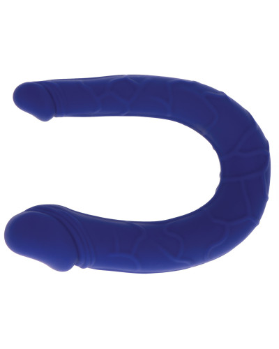 Mini Double gode U-Shape 11 x 3.1cm Bleu 