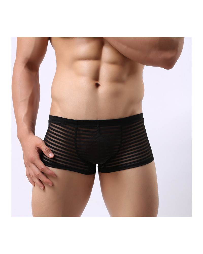 Boxer sexy Linea Noir  Couleur principale:Noir
