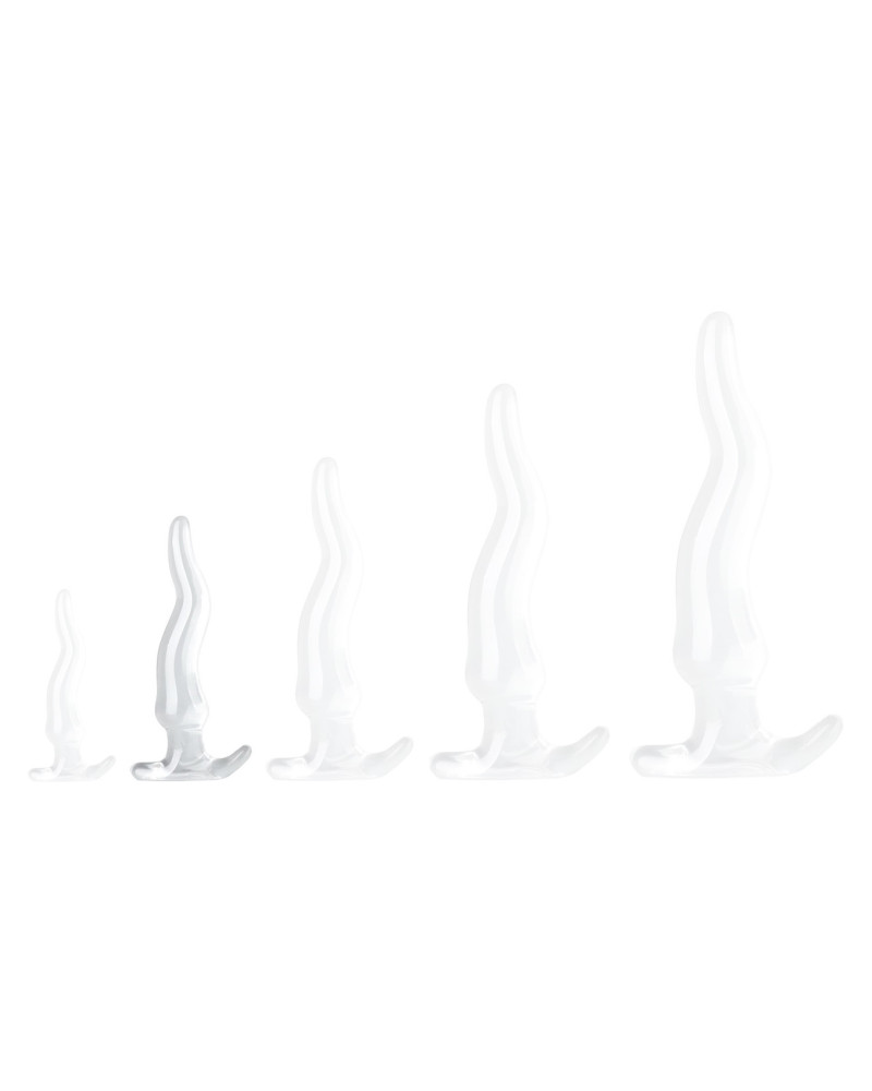Plug transparent Lieps M 18 x 4cm 