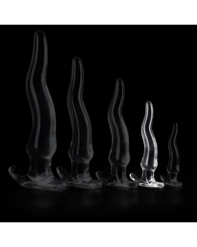 Plug transparent Lieps M 18 x 4cm 