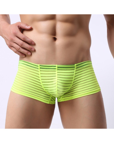 Boxer sexy LINEA Jaune  Couleur principale:Jaune