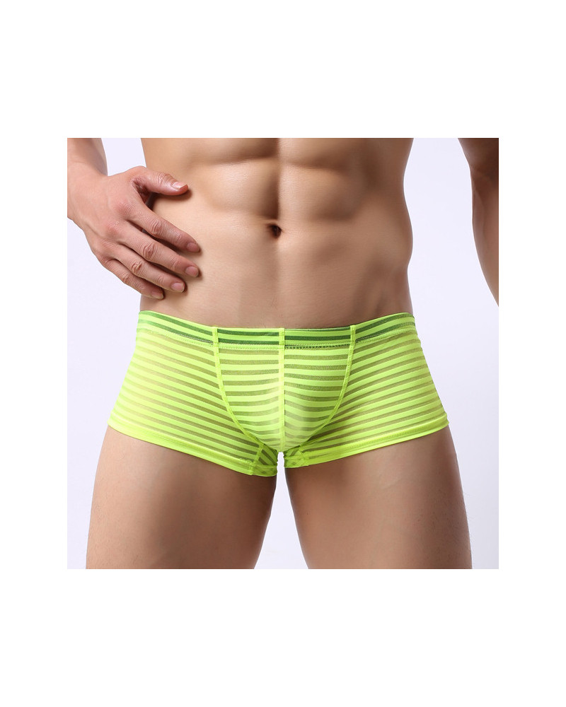 Boxer sexy LINEA Jaune  Couleur principale:Jaune