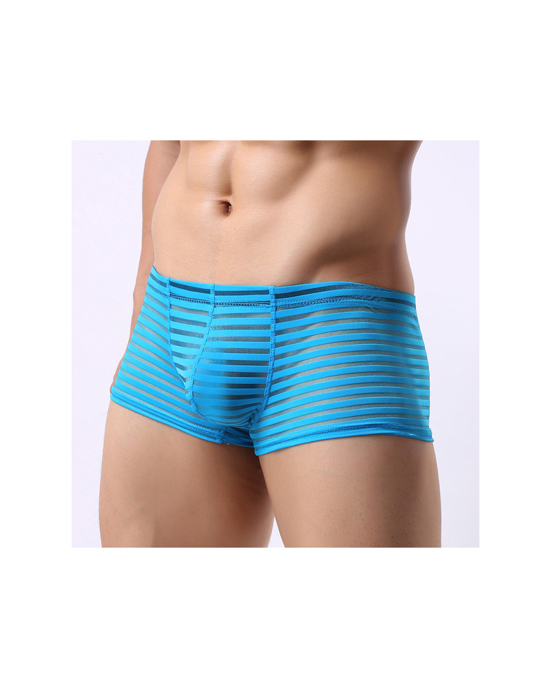 Boxer sexy Linea Bleu  Couleur principale:Bleu